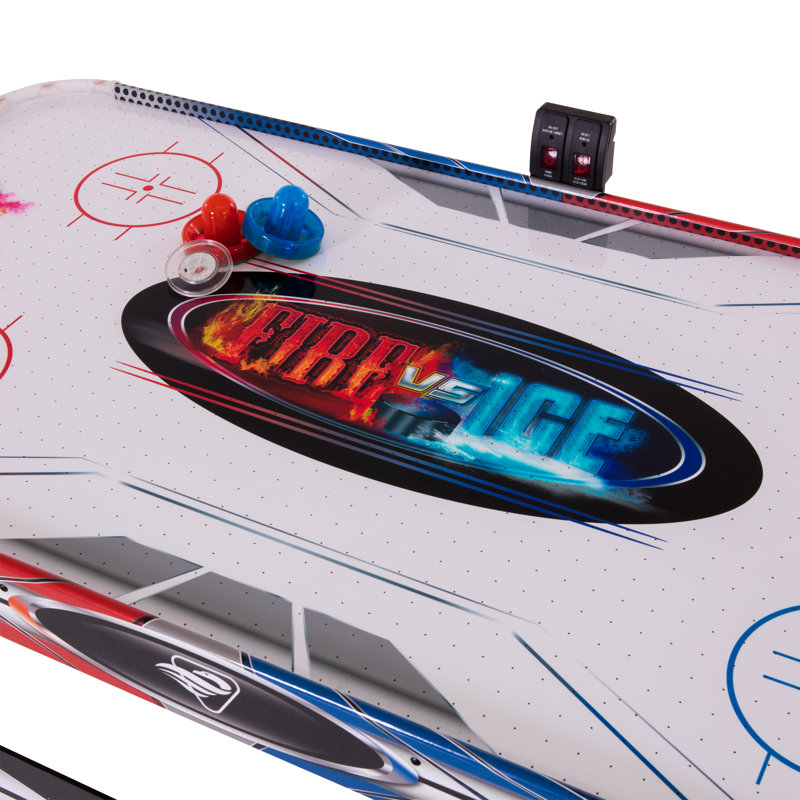 Triumph Sports USA Triumph 55.5" Fire ‘n Ice LED LightUp Air Hockey